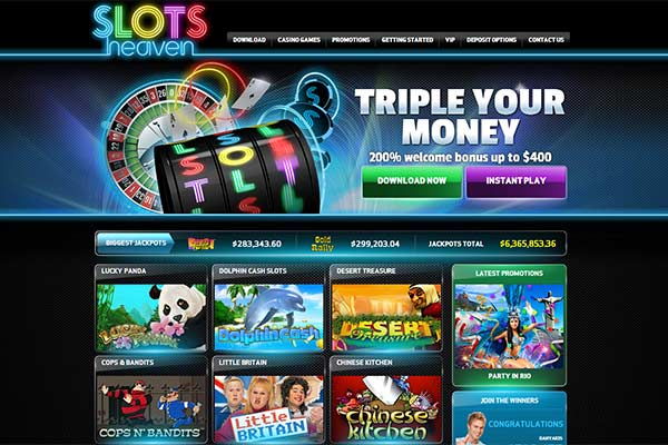 Slots heaven logo