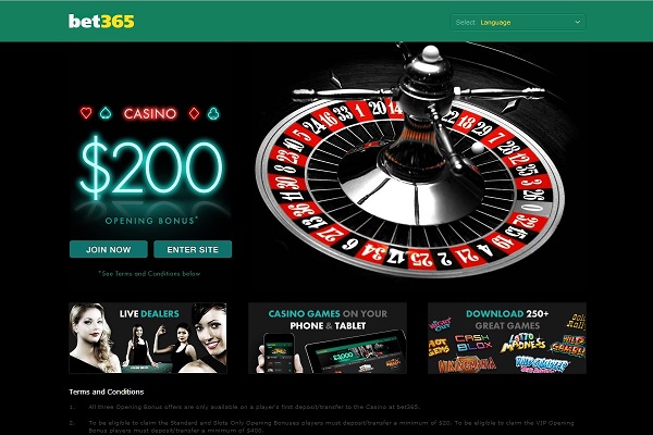 Bet365 Home