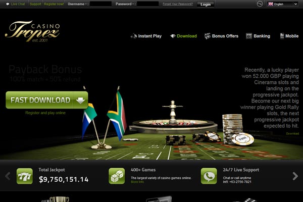Plat at Casino Tropez