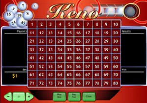 Play Online Keno